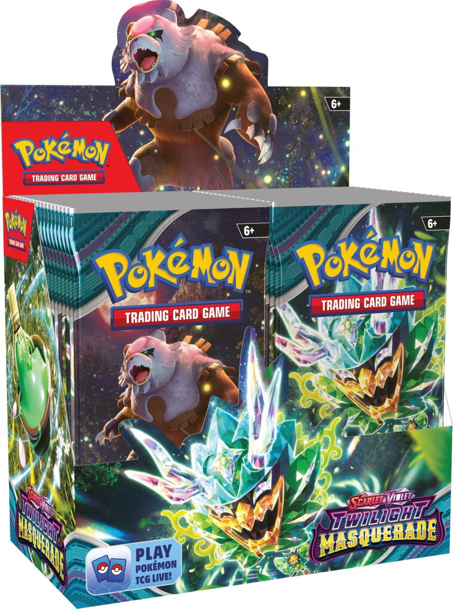 booster box pokemon for sale Pokémon Scarlet & Violet Twilight Masquerade Booster Display Box – G2G Collect