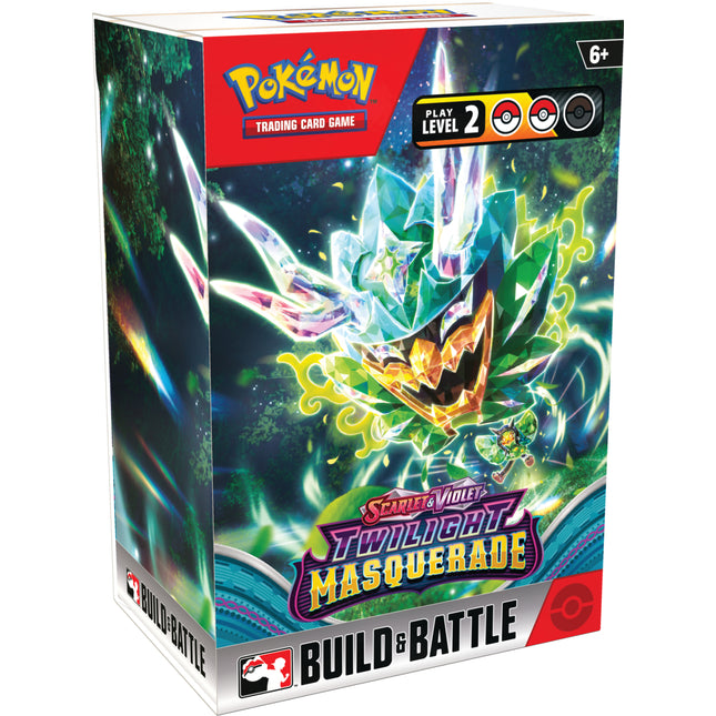 Pokémon Scarlet & Violet Twilight Masquerade Build & Battle Box
