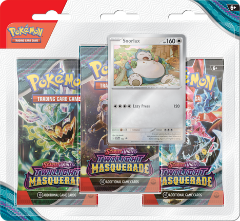 Pokémon Scarlet & Violet Twilight Masquerade 3-Pack Blister