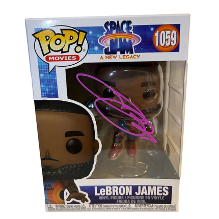 Funko Pop! Space Jam: A New Legacy Lebron James Signed By Lebron James PC Authenticated