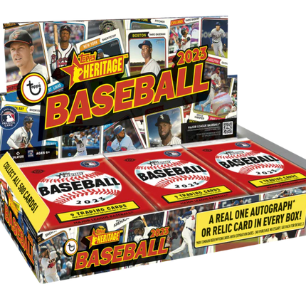 Topps 2023 Heritage Baseball Hobby Box