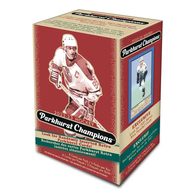 2022-23 Parkhurst Champions Hockey Trading Cards Blaster Box
