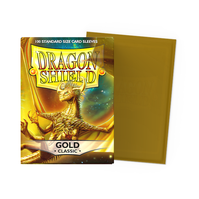 Dragon Shield Sleeves Classic - GOLD -  100CT