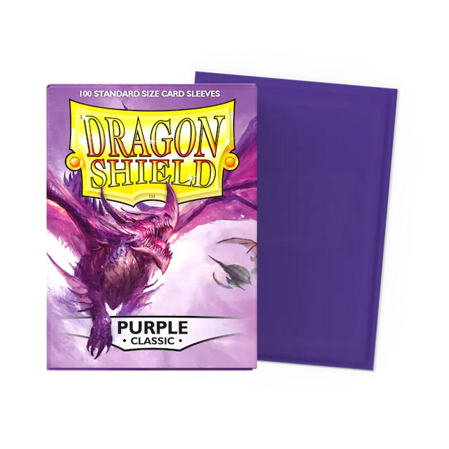 Dragon Shield Sleeves Classic - PURPLE -  100CT