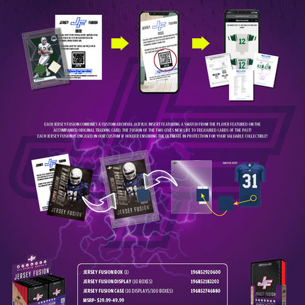 2023 Jersey Fusion All Sports Edition Series 2 Hobby Pack
