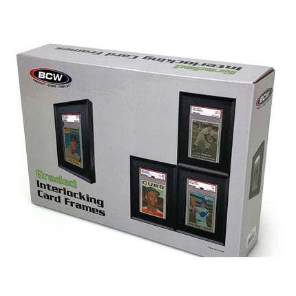 Interlocking Graded Card Frame 4 - Pack