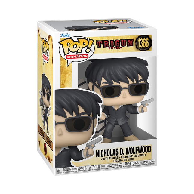 Funko Pop! Animation Trigun Nicholas D. Wolfwood 1366