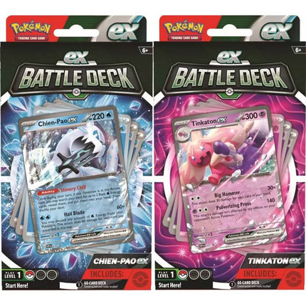 Pokémon Battle Decks Chien-Pao Ex / Tinkaton Ex