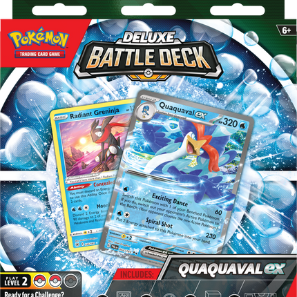 Pokémon TCG: Meowscarada/Quaquaval ex Deluxe Battle Deck