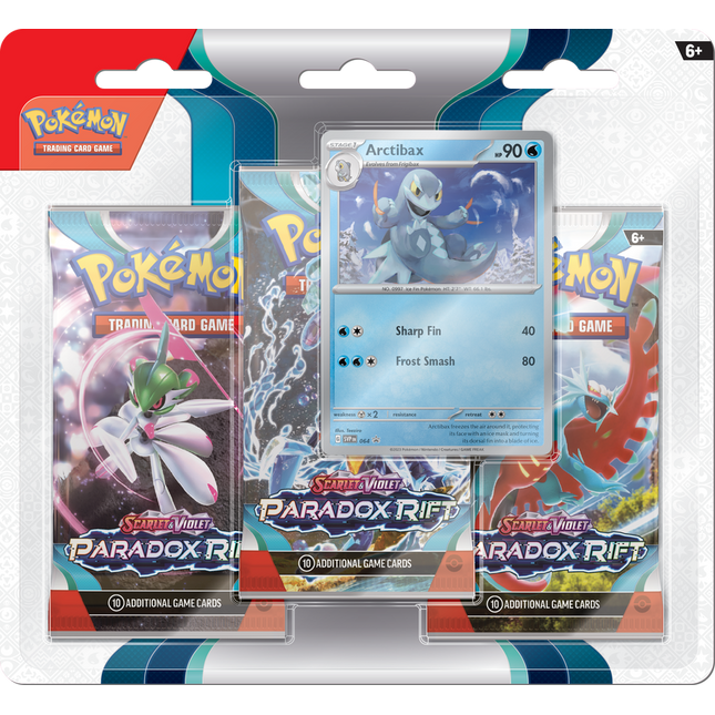 Pokémon Paradox Rift 3 Pack Blister