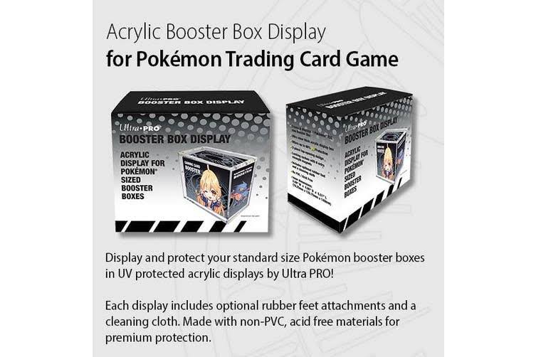Ultra Pro Acrylic Booster Box Display (Pokémon Booster Box Style) – G2G ...