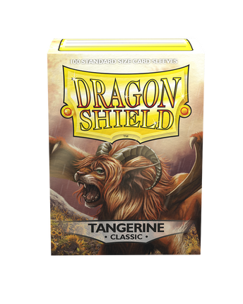 Dragon Shield Sleeves Classic Tangerine 100CT