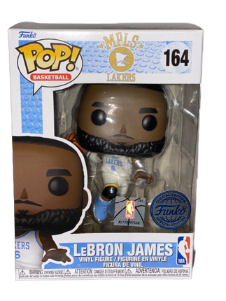 Funko Pop! POP! Basketball: NBA Lakers - Lebron James #6 (Blue TB) 164 Special Edition
