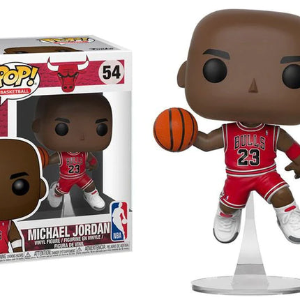 Funko Pop Basketball NBA Chicago Bulls Michael Jordan (Red) 54