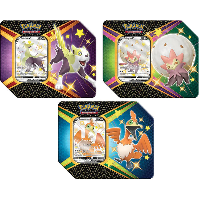 Pokémon Shining Fates - Boltund V / Eldegoss V / Cramorant V