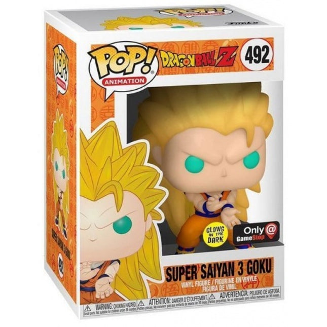 Funko Pop Animation Dragon Ball Z Super Saiyan 3 Goku 492