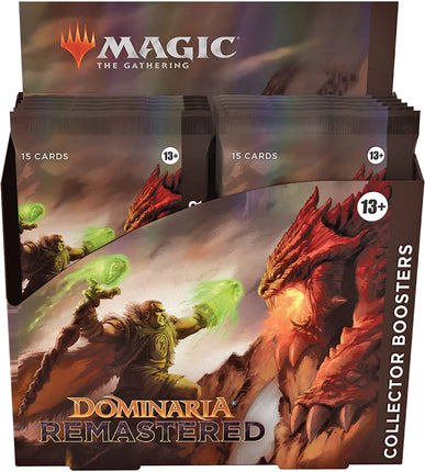 Magic The Gathering Dominaria Remastered Collector Boosters