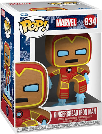 Funko Pop Marvel Gingerbread Iron Man 934