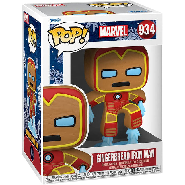 Funko Pop Marvel Gingerbread Iron Man 934
