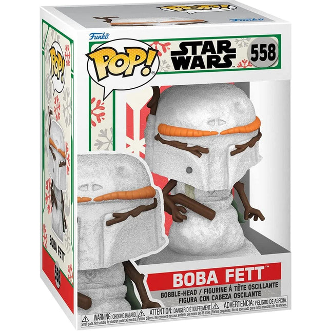 Funko Pop Star Wars Snowman Boba Fett 558
