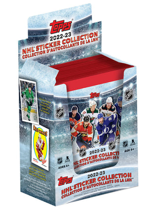Topps NHL Hockey Sticker Collection Box 2022-23