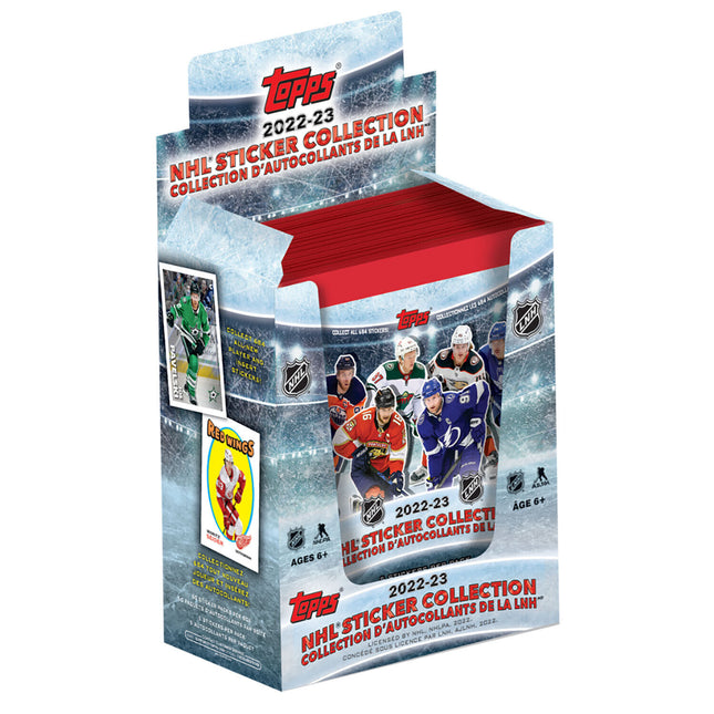 Topps NHL Hockey Sticker Collection Box 2022-23