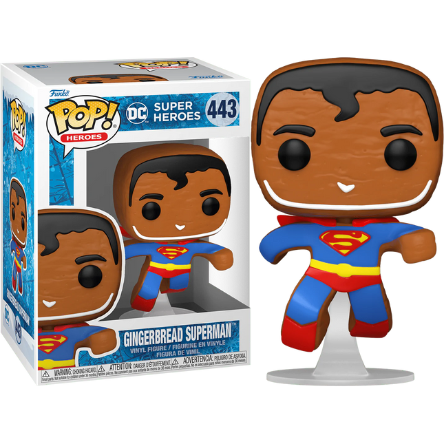 Funko Pop DC Super Heroes Gingerbread Superman 443