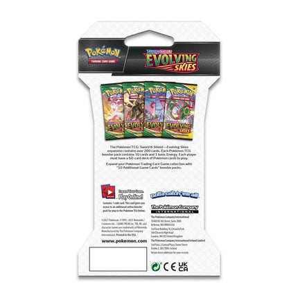 Pokémon Sword & Shield Evolving Skies Sleeved Booster Pack
