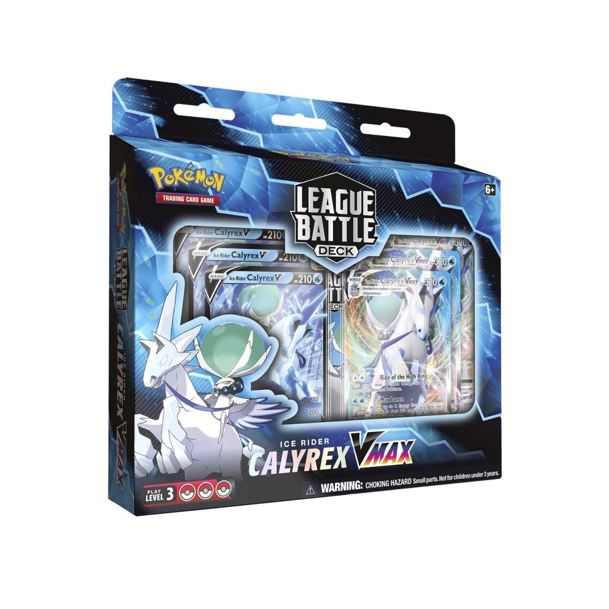 Ice Rider V Shadow Rider Pokémon Calyrex VMAX League Battle Deck - Ice Rider / Shadow Rider ...