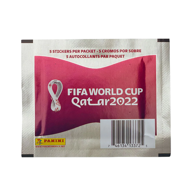 Panini 2022 Fifa World Cup Soccer Sticker Pack