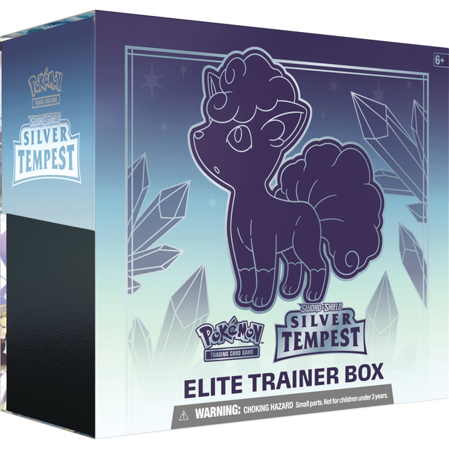 Pokémon Sword and Shield Silver Tempest Elite Trainer Box