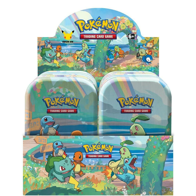 Pokémon Celebrations Mini Tin Display - Set of 8