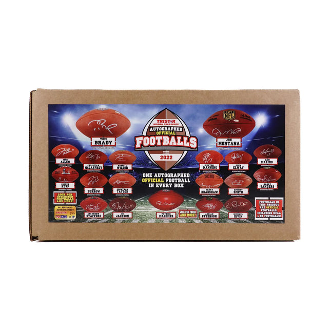 Tristar Hidden Treasures - Autographed Official Football 2022