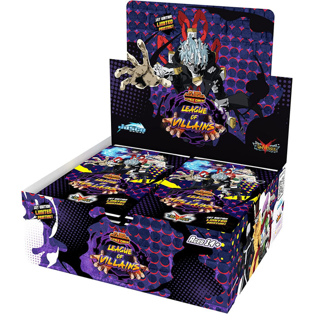My Hero Academia League of Villains Booster Box (1st Edition)