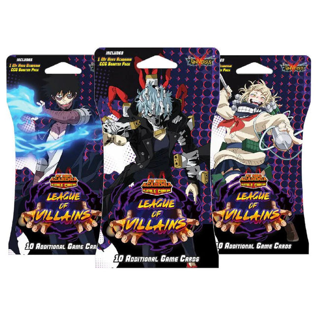 My Hero Academia League of Villains Booster Pack