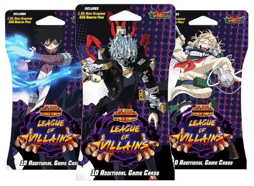 my hero booster box My Hero Academia League of Villains Booster Pack – G2G Collect