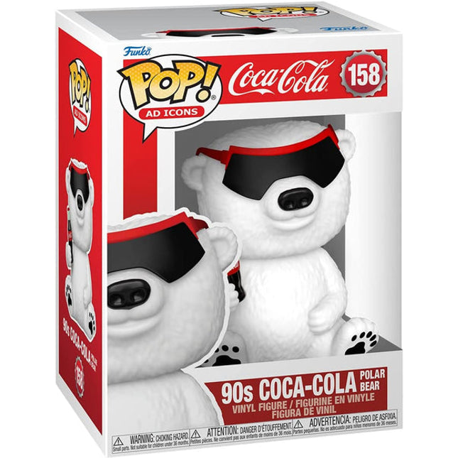 Funko Pop Ad Icons Coca Cola Polar Bear 90’s 158