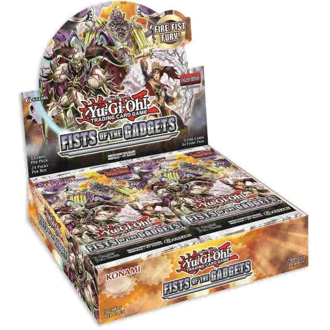 Yu Gi Oh Fists Of The Gadgets Booster Box