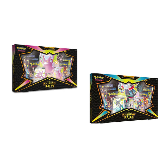 Pokémon Shining Fates Premium Collection - Shiny Crobat Vmax / Shiny Dragapult Vmax