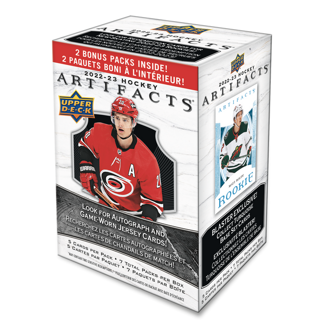 Upper Deck 2022-23 Artifacts Hockey Blaster Box