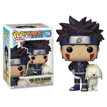 Funko Pop Anime Naruto Kiba w/ Akamaru 1194