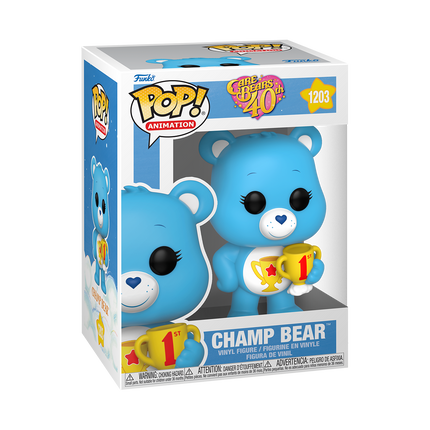 Funko Pop Care Bears 40th Champ Bear 1203