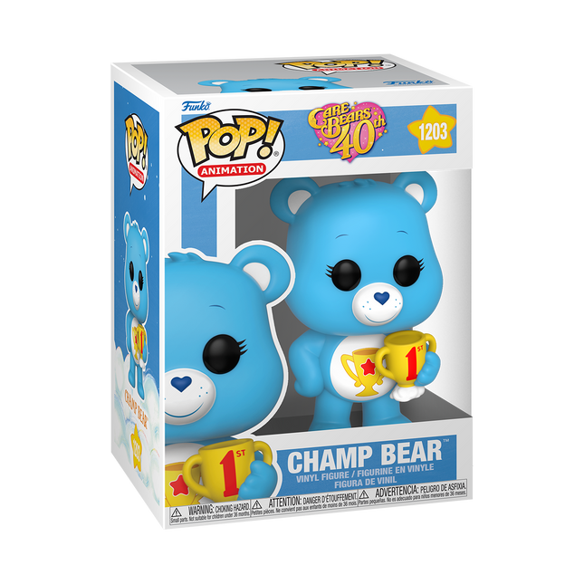 Funko Pop Care Bears 40th Champ Bear 1203