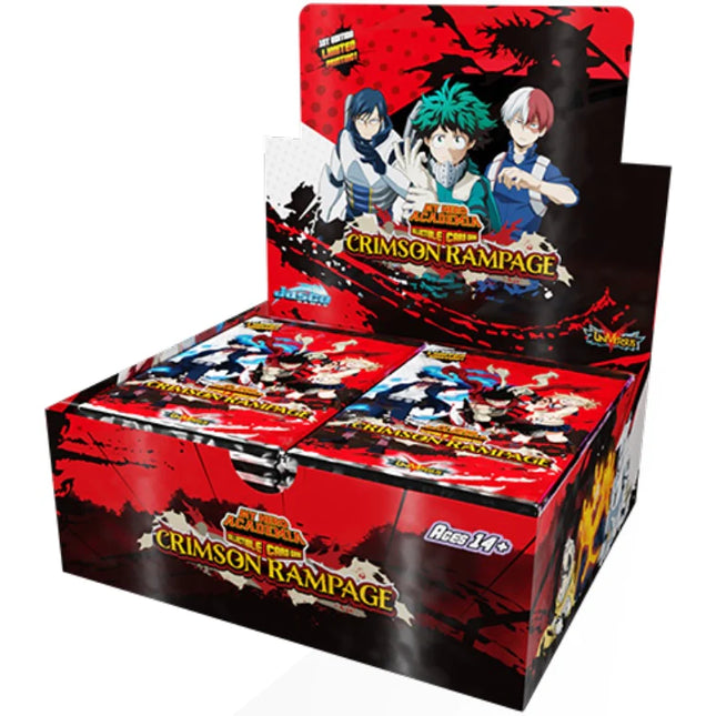 My Hero Academia Universus CCG Booster Box - Crimson Rampage
