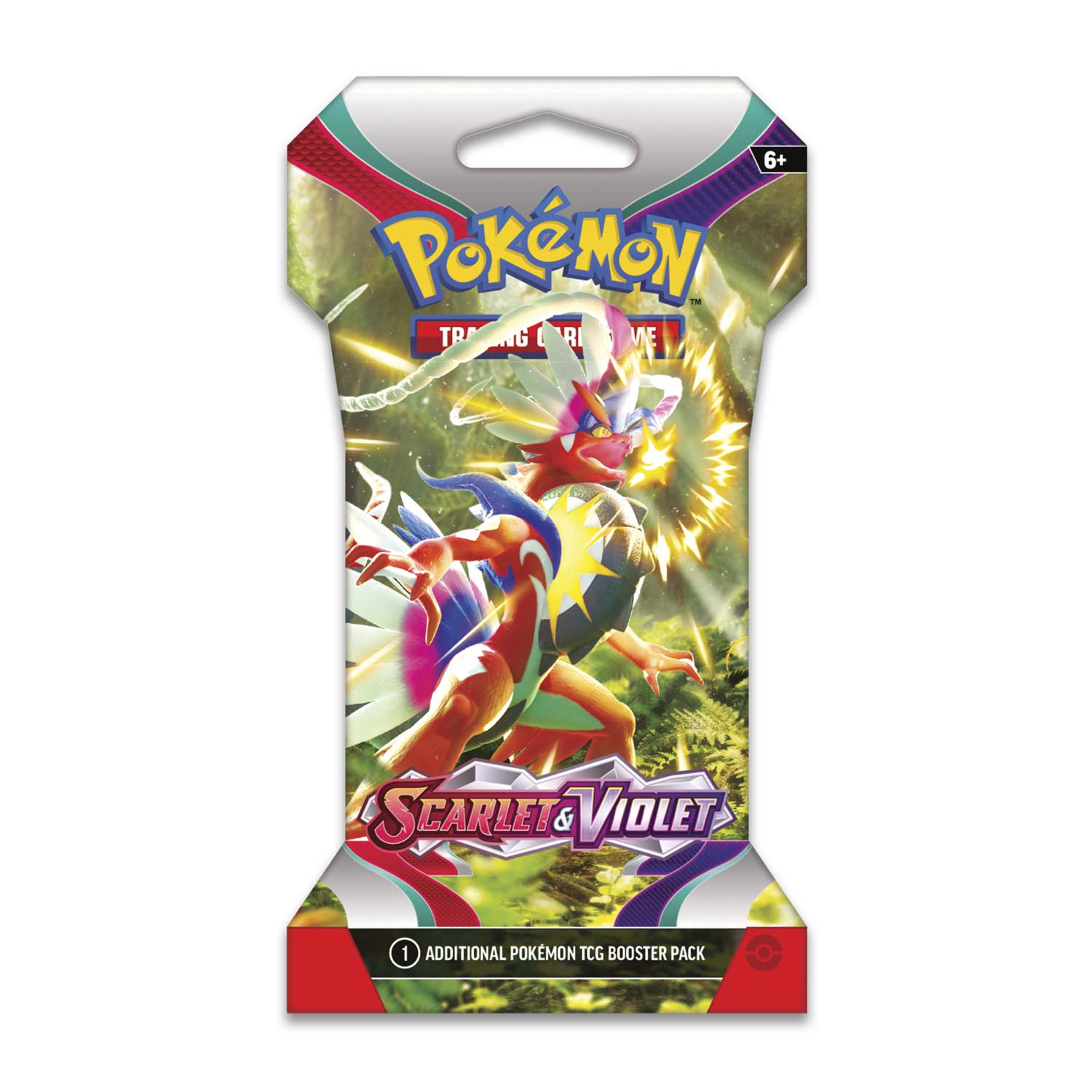 scarlet and violet booster box for sale Pokémon Scarlet & Violet Sleeved Booster Pack – G2G Collect