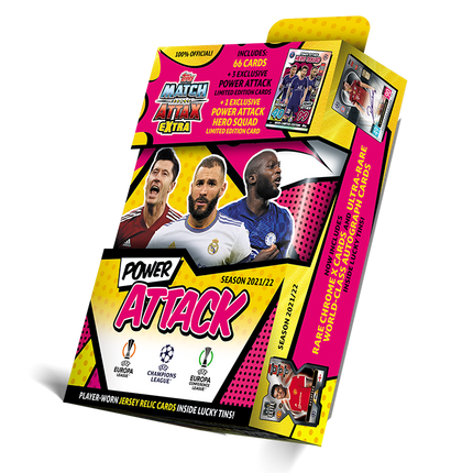 Match Attax Extra Mega Tin - Power Attack