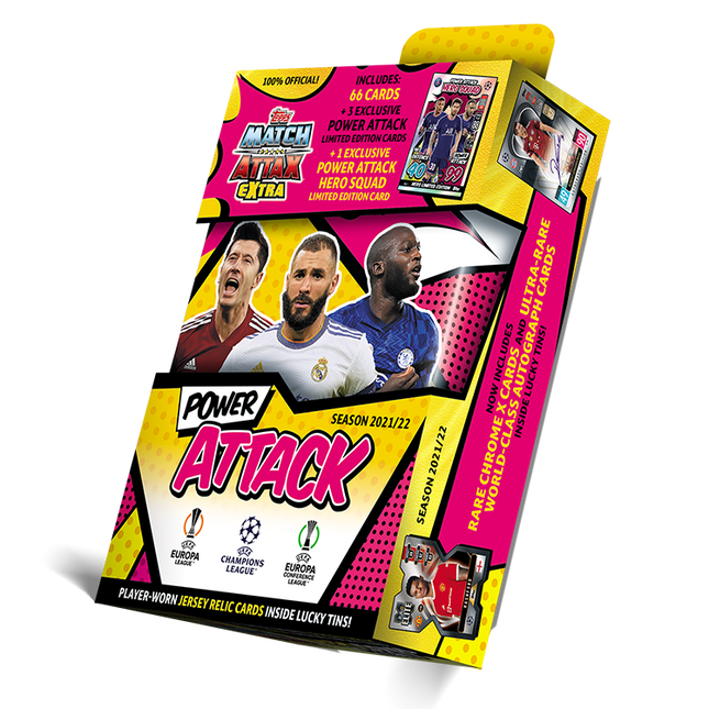 Match Attax Extra Mega Tin - Power Attack