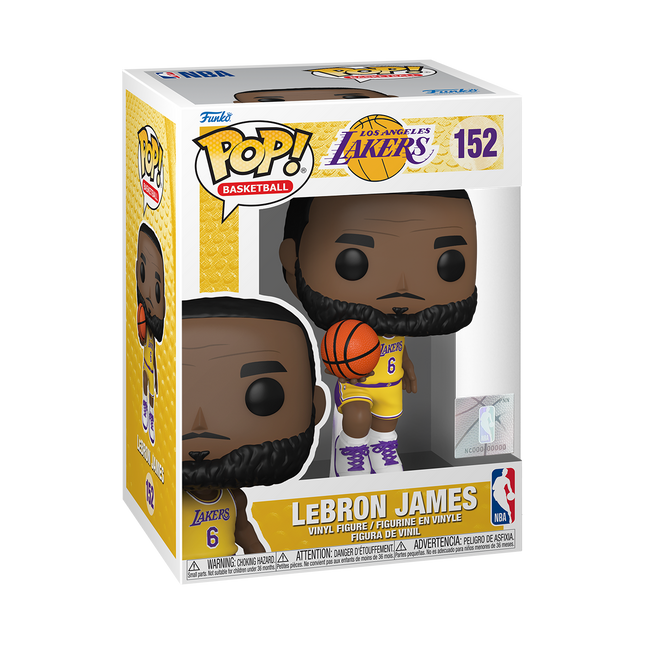 Funko Pop Basketball Los Angeles Lakers LeBron James 152