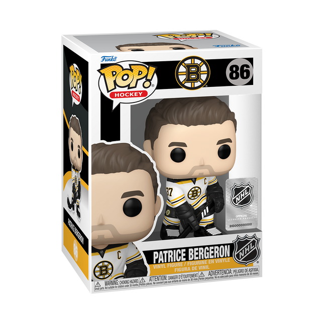 Funko Pop NHL Bruins Patrice Bergeron (Road) 86