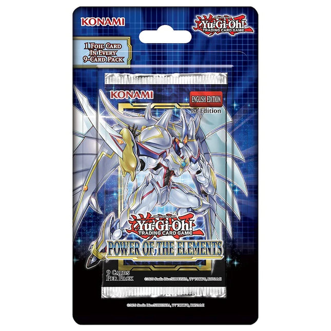 Yu Gi Oh Power Of The Elements - First Edition Blister Pack